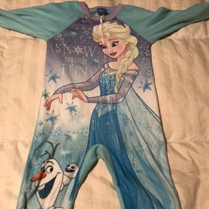 Disney Elsa Footie Pajamas
